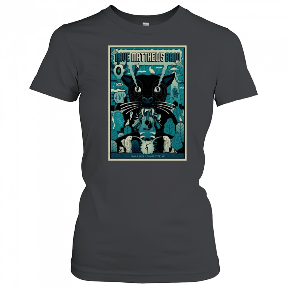 Dave Matthews Band May 4 2025 Charlotte NC Shirt Women's T-shirt
