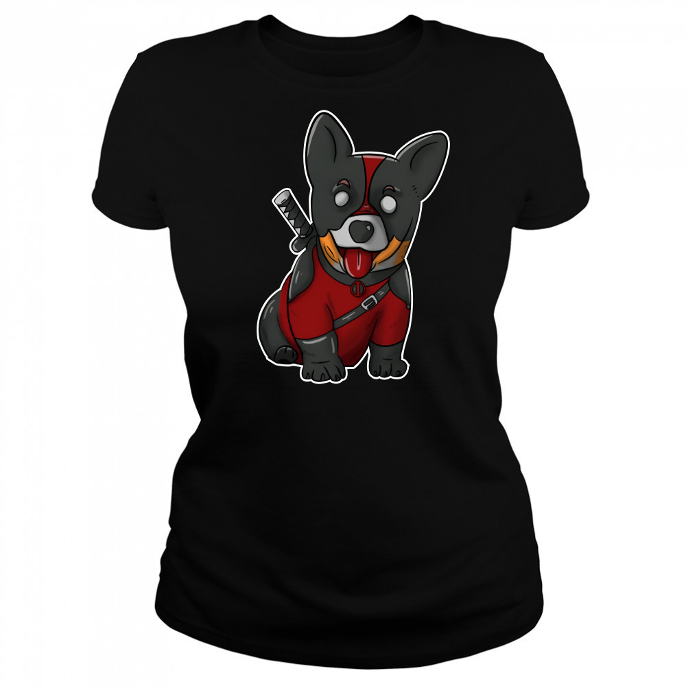 Deadpool Corgi Corgipool Women's T-shirt