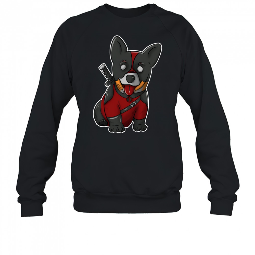 Deadpool Corgi Corgipool Sweatshirt