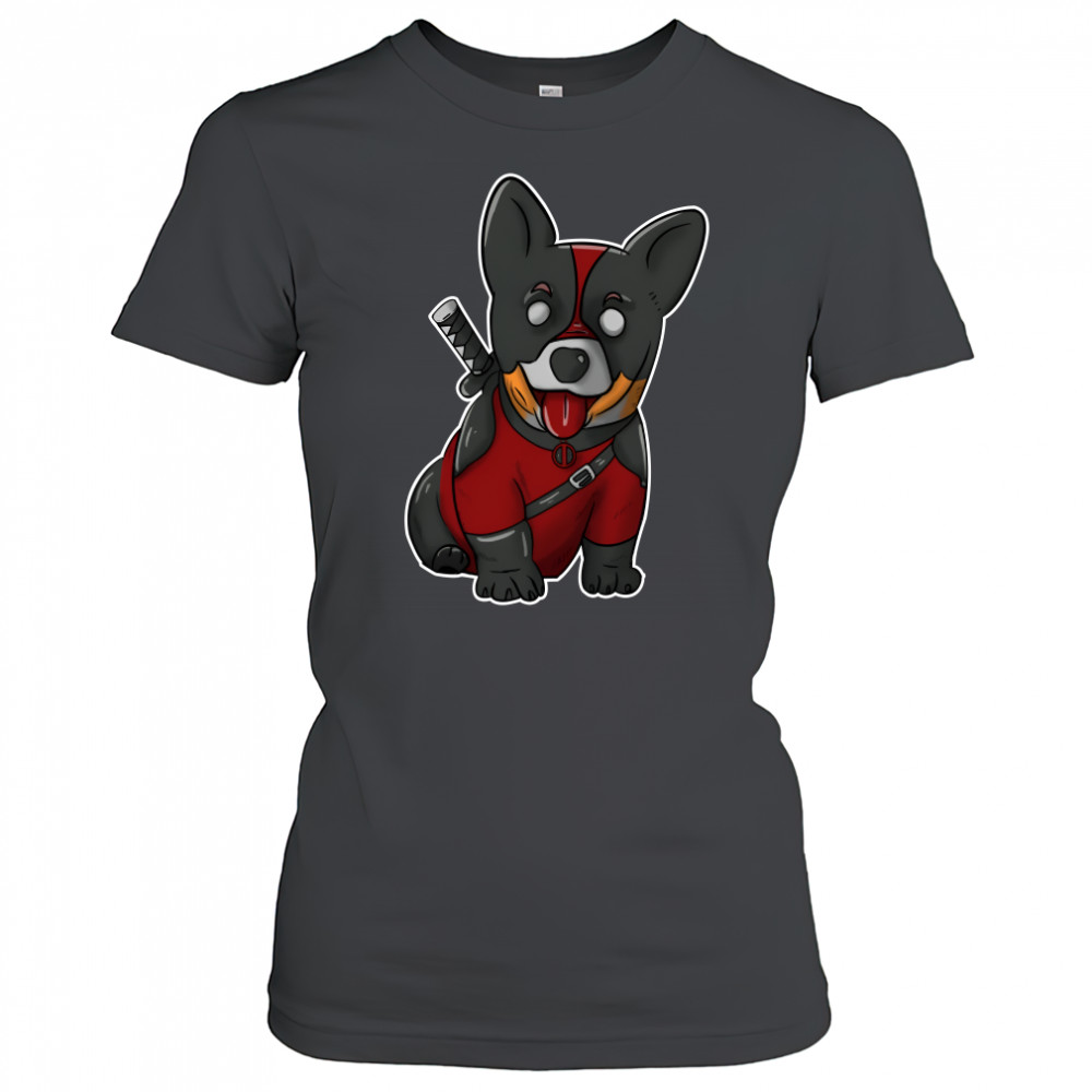 Deadpool Corgi Corgipool Women's T-shirt