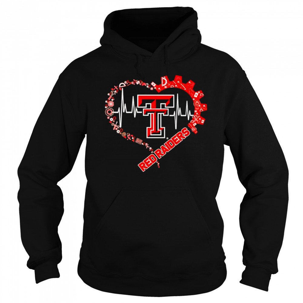 Engineering Heartbeats Texas Tech Raiders shirt Sweatshirt