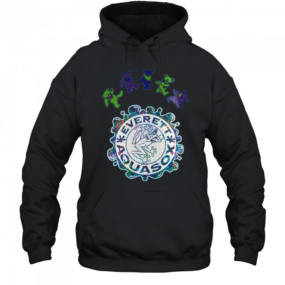 Everett AquaSox Grateful Dead 60th Anniversary 2025 Baseball Shirt Hoodie