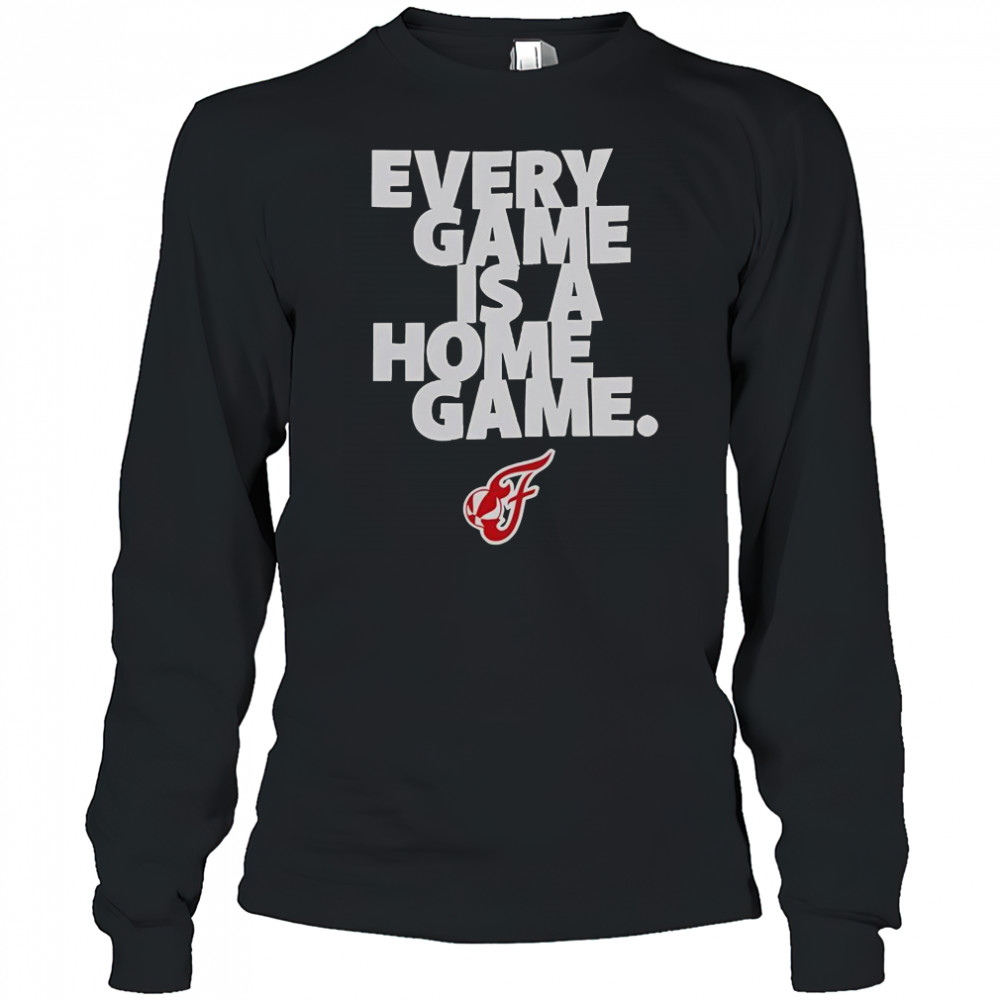 Every Game Is A Home Game Indiana Fever T-Shirt Long Sleeved