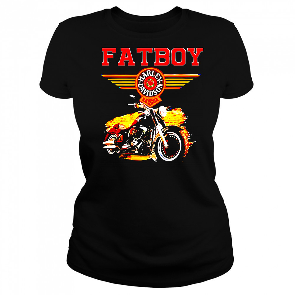 Fatboy Harley Davidson USA Women's T-shirt
