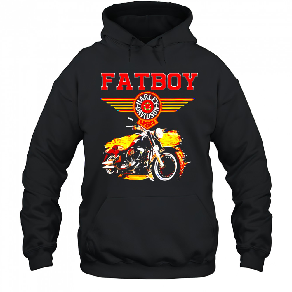 Fatboy Harley Davidson USA Hoodie