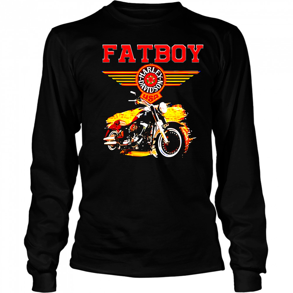 Fatboy Harley Davidson USA Long Sleeved
