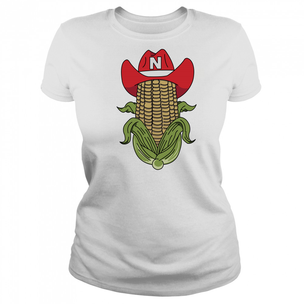 Fear The Ear Husker Nation Nebraska Corn Women's T-shirt