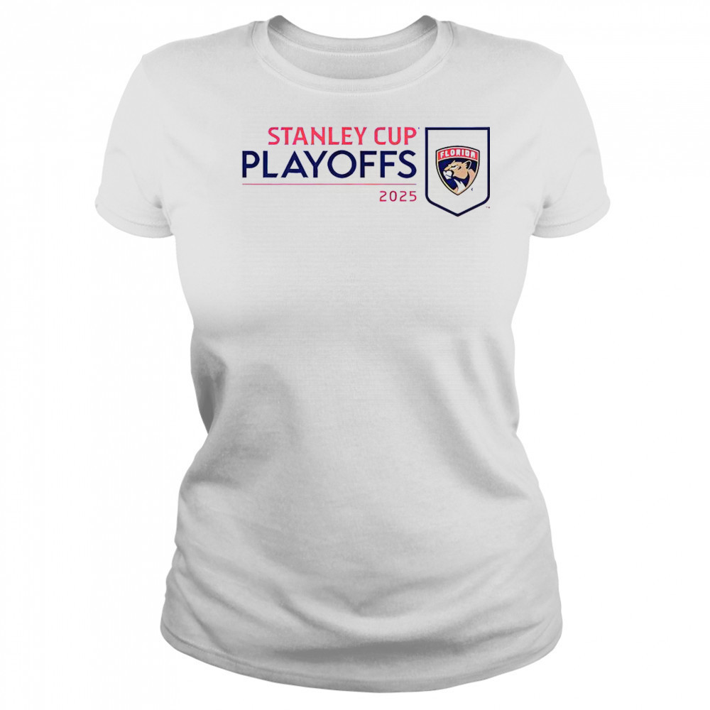 Florida Panthers 2025 NHL Stanley Cup Playoffs Champions T-Shirt Women's T-shirt