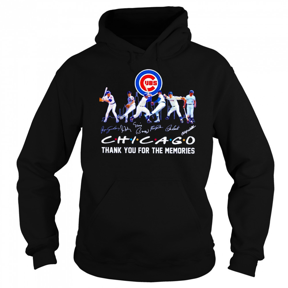 Friends Chicago Cubs legends thank you for the memories shirt Sweatshirt