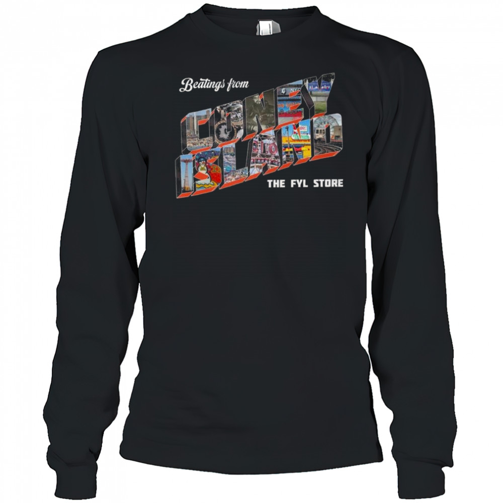 Fylbrand Greetings From Coney Island Shirt Long Sleeved