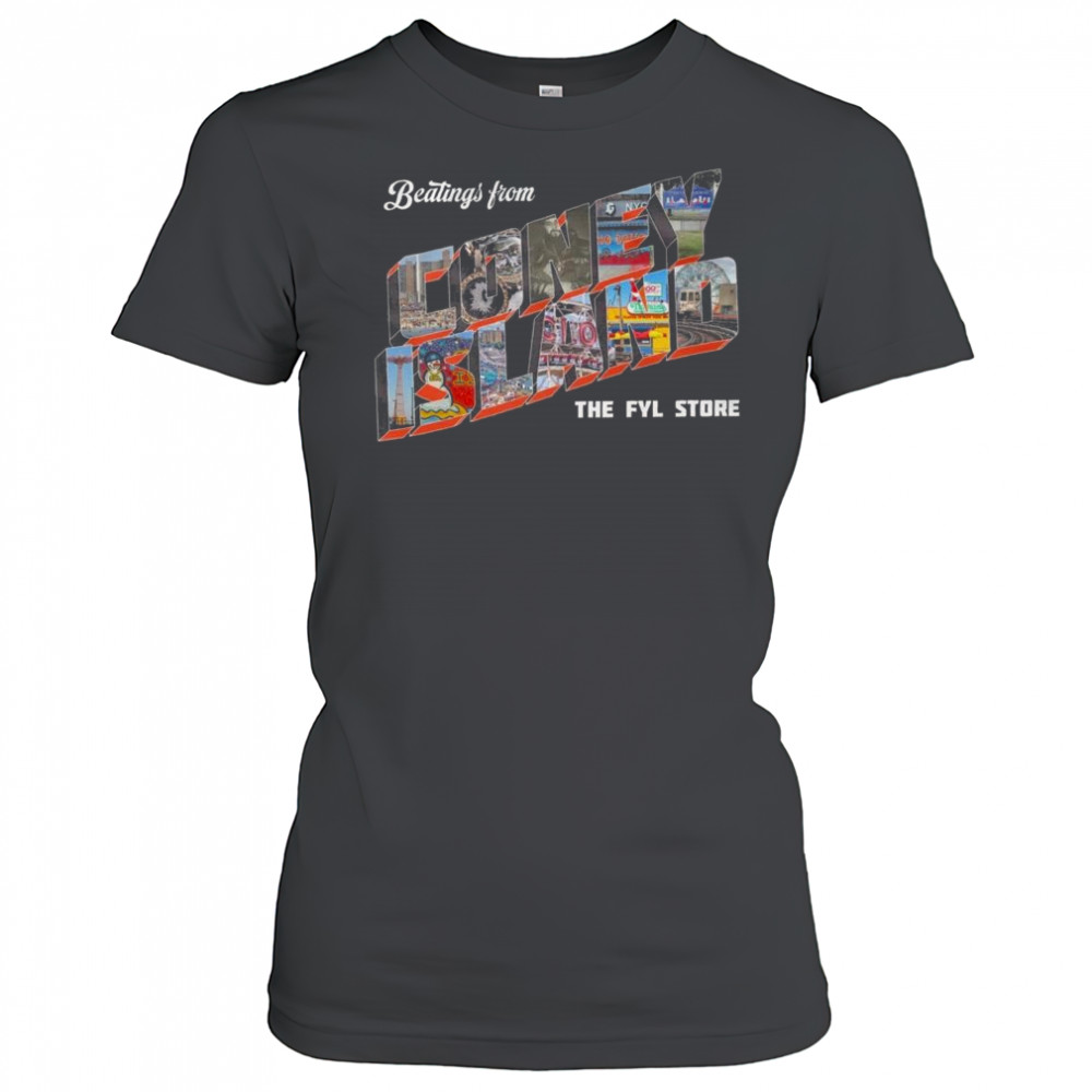 Fylbrand Greetings From Coney Island Shirt Women's T-shirt