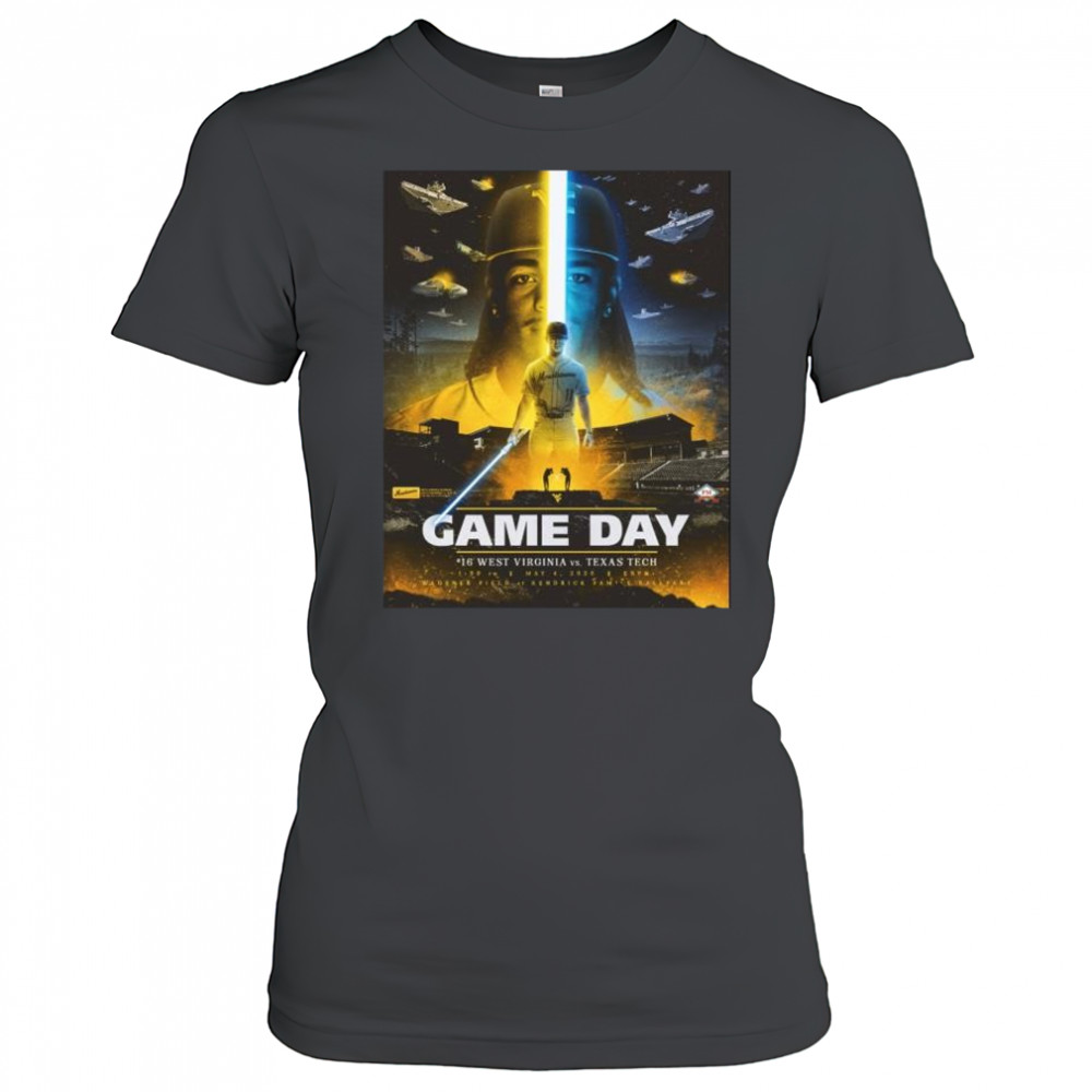 Game Day West Virginia Mountaineers vs Texas Tech Red Raiders May 4 2025 MLB at Kendrick Family Ballpark t-shirt Women's T-shirt