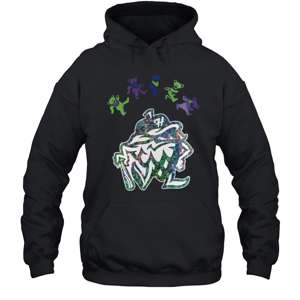 Hillsboro Hops Grateful Dead 60th Anniversary 2025 Baseball Shirt Hoodie