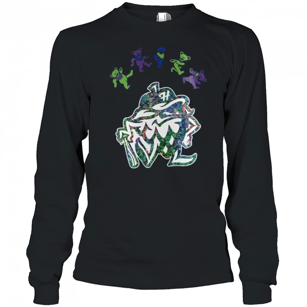 Hillsboro Hops Grateful Dead 60th Anniversary 2025 Baseball Shirt Long Sleeved