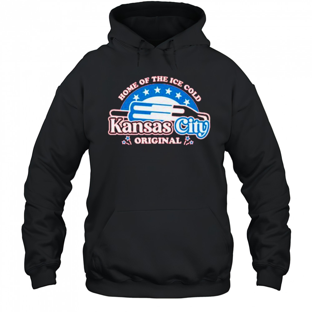 Home of the ice cold Kansas City Bomb Pop shirt Hoodie