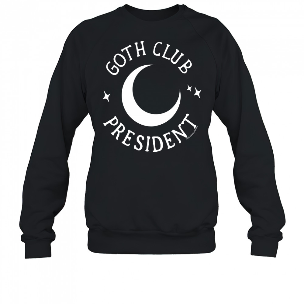 Hottopic Store Adorned By Chi Goth Club President Sweatshirt