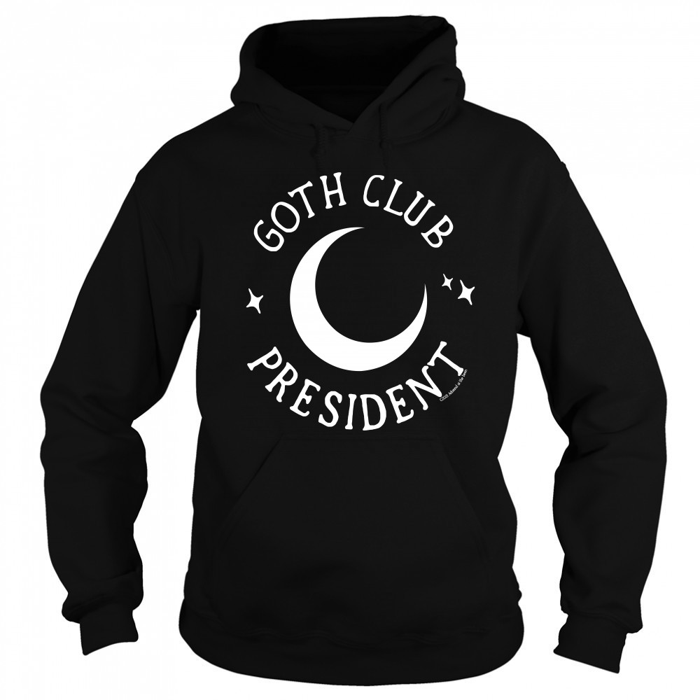 Hottopic Store Adorned By Chi Goth Club President Sweatshirt