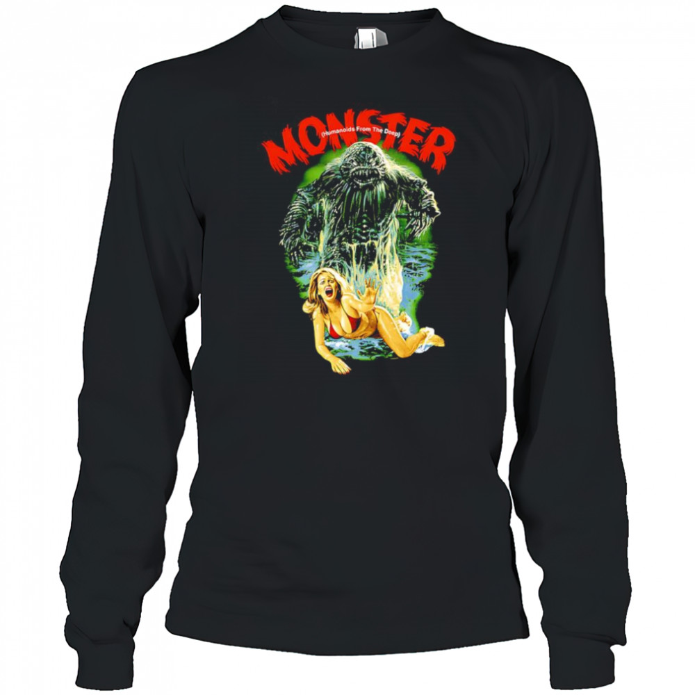 Humanoids from the Deep Monster shirt Long Sleeved