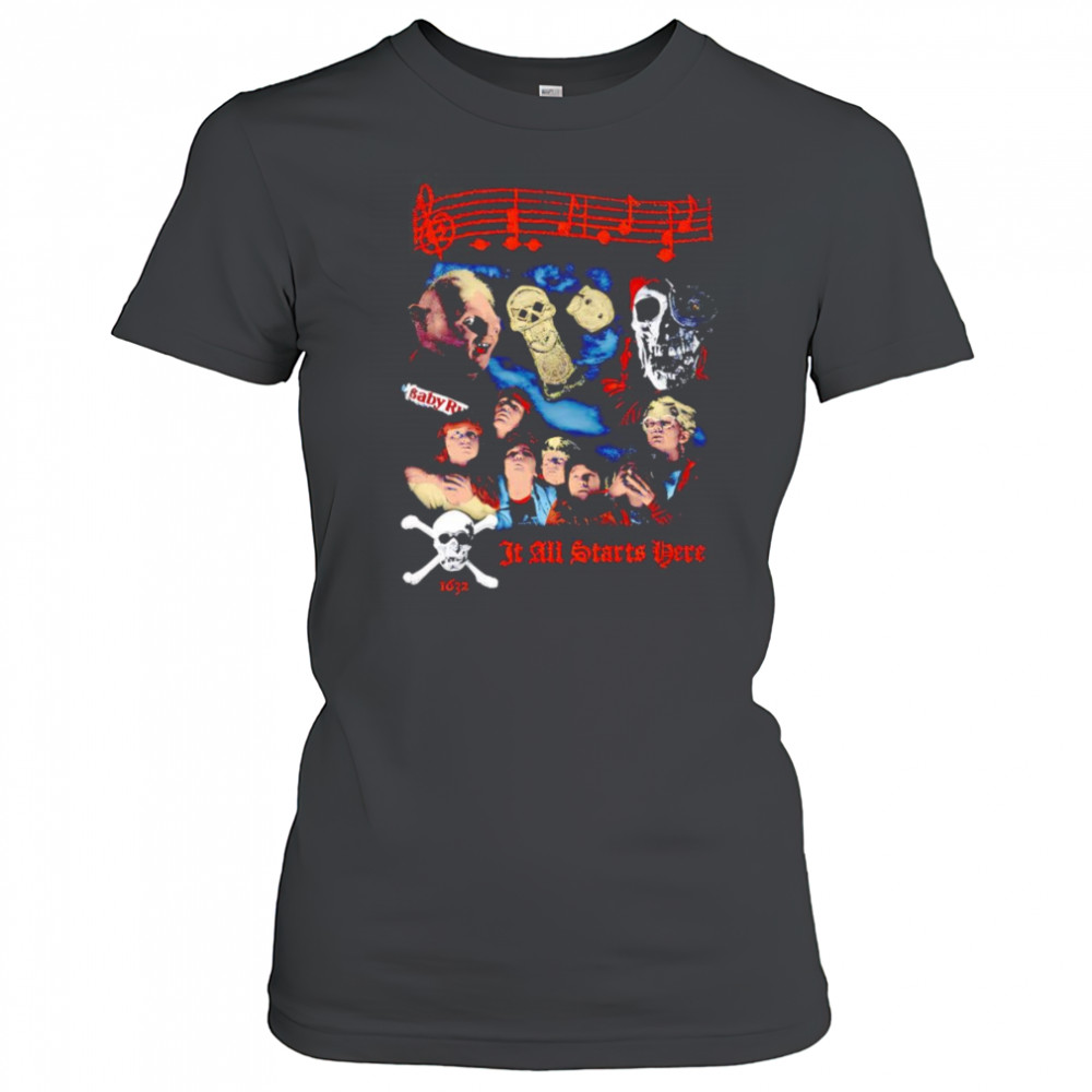 It all starts here shirt Women's T-shirt