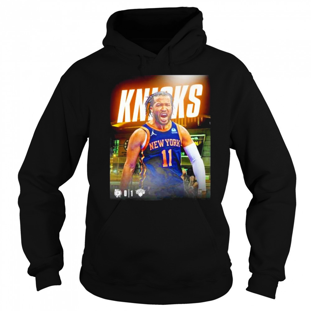 Jalen Brunson New York Knicks steal game 1 in Boston Celtics shirt Sweatshirt