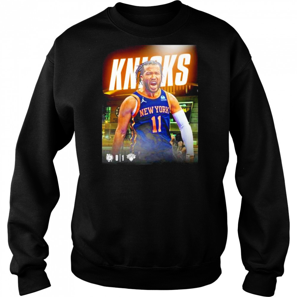 Jalen Brunson New York Knicks steal game 1 in Boston Celtics shirt Hoodie