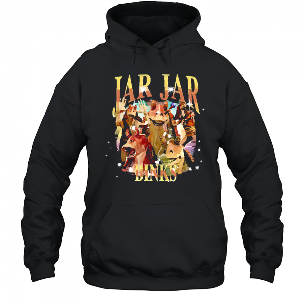 Jar Jar Binks graphic shirt Hoodie