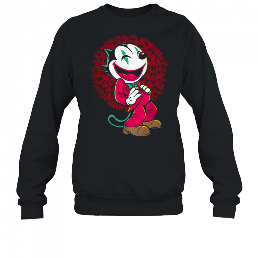 Joker X Felix the Cat The Kitty Joke shirt Sweatshirt