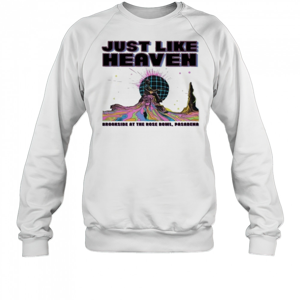 Just Like Heaven Disco Moon 2025 Lineup Brookside At The Rose Bowl Pasadena t-shirt Sweatshirt