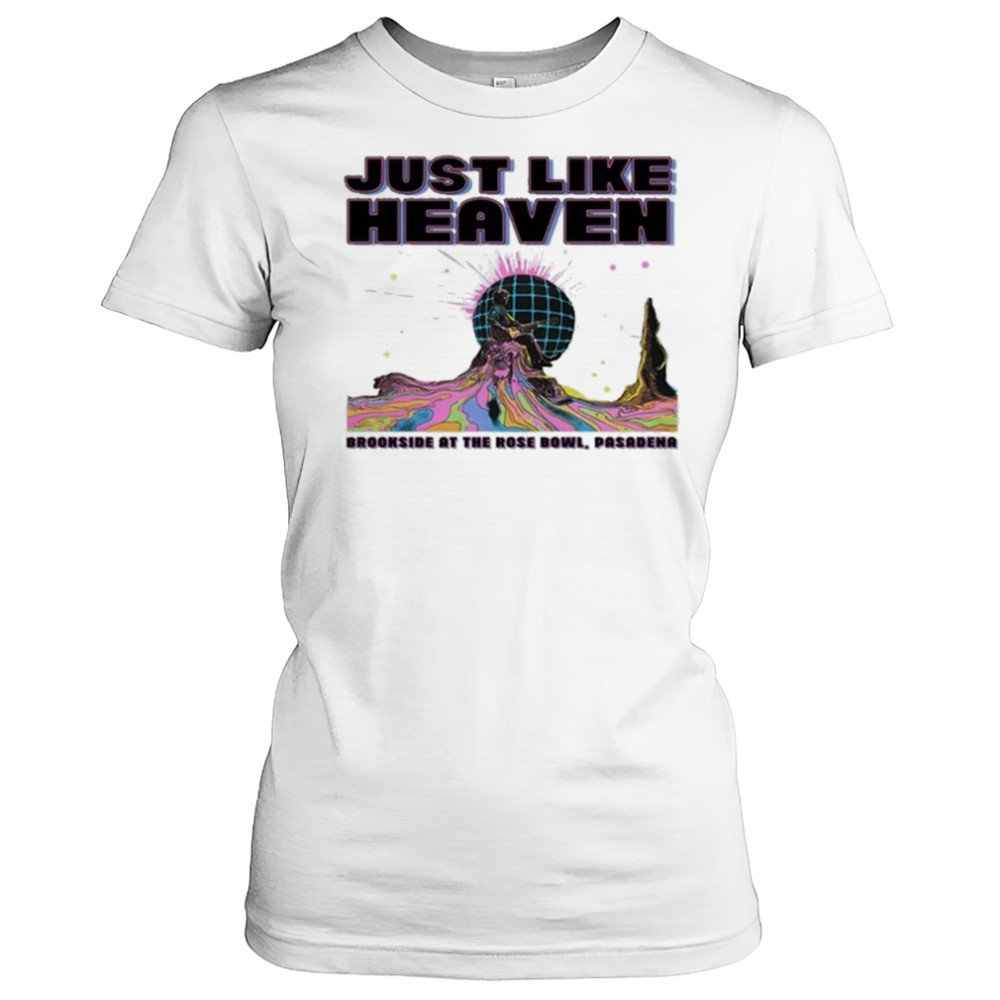 Just Like Heaven Disco Moon 2025 Lineup Brookside At The Rose Bowl Pasadena t-shirt Women's T-shirt