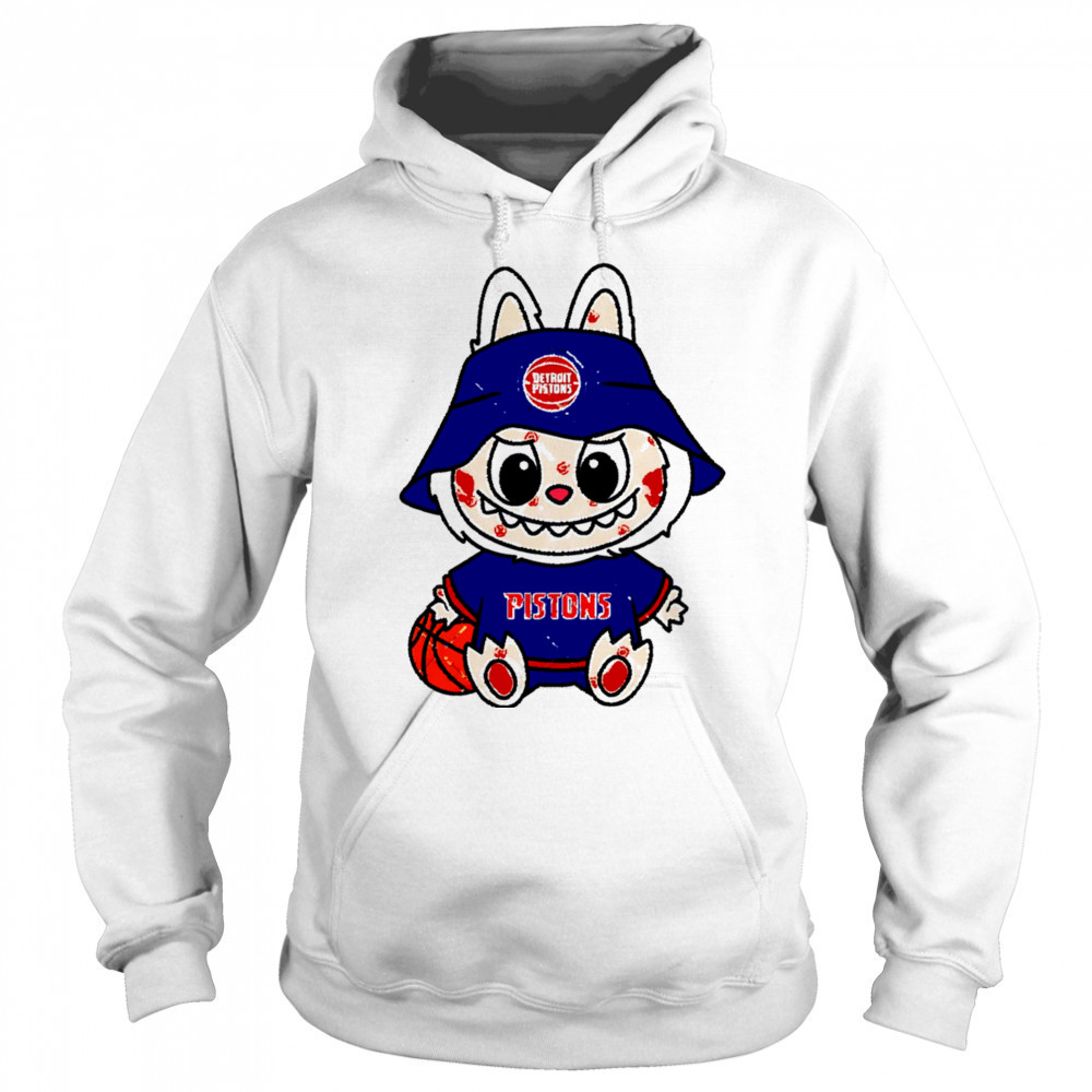 Labubu Detroit Pistons Basketball shirt Sweatshirt