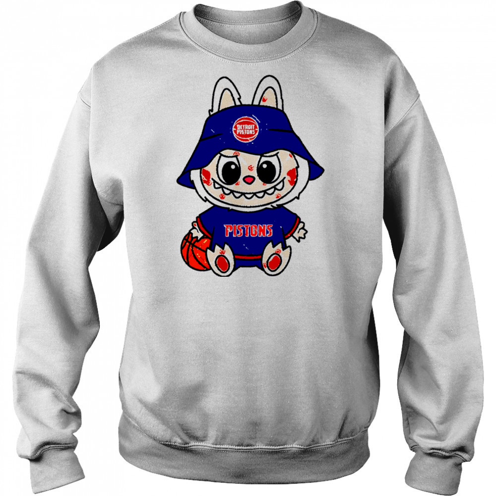 Labubu Detroit Pistons Basketball shirt Hoodie