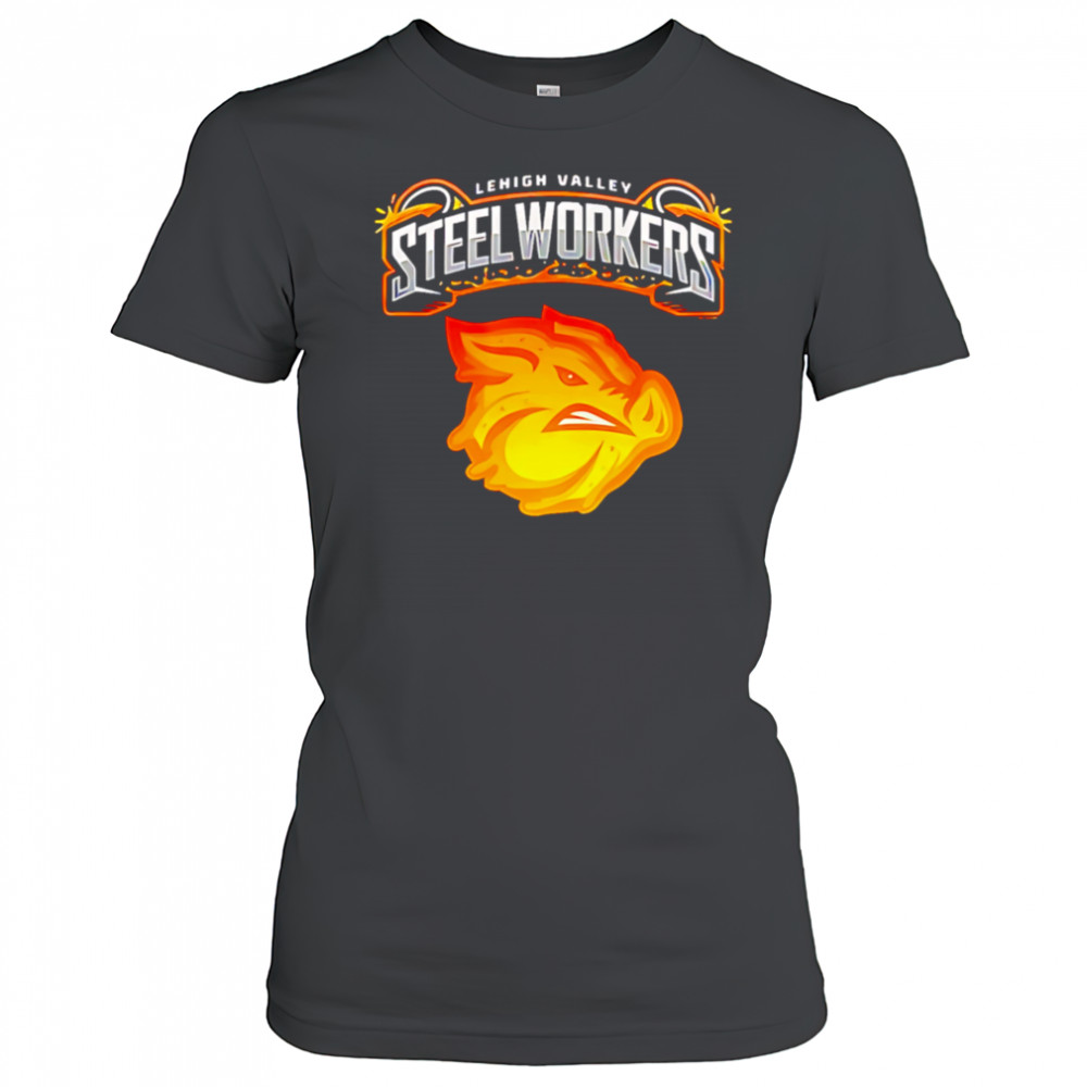 Lehigh Valley IronPigs Steelworker 2025 shirt Women's T-shirt