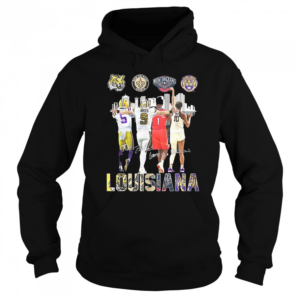 Louisiana team sport 2025 Skyline City signatures shirt Sweatshirt