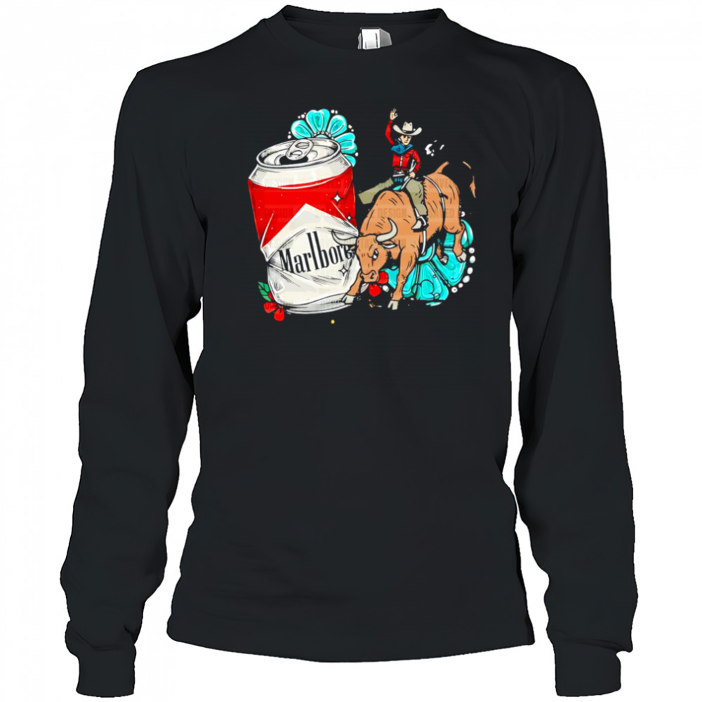 Marlboro beer shirt Long Sleeved