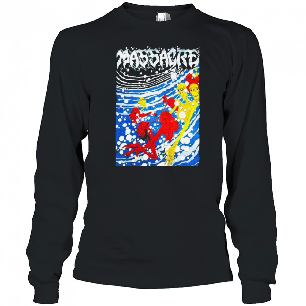 Massacre Insanity Over Europe 1992 Tour T-shirt Long Sleeved
