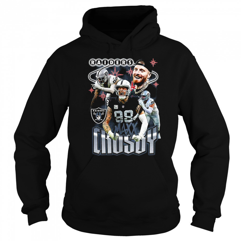 Maxx Crosby Las Vegas Raiders Notorious Player Graphic shirt Sweatshirt