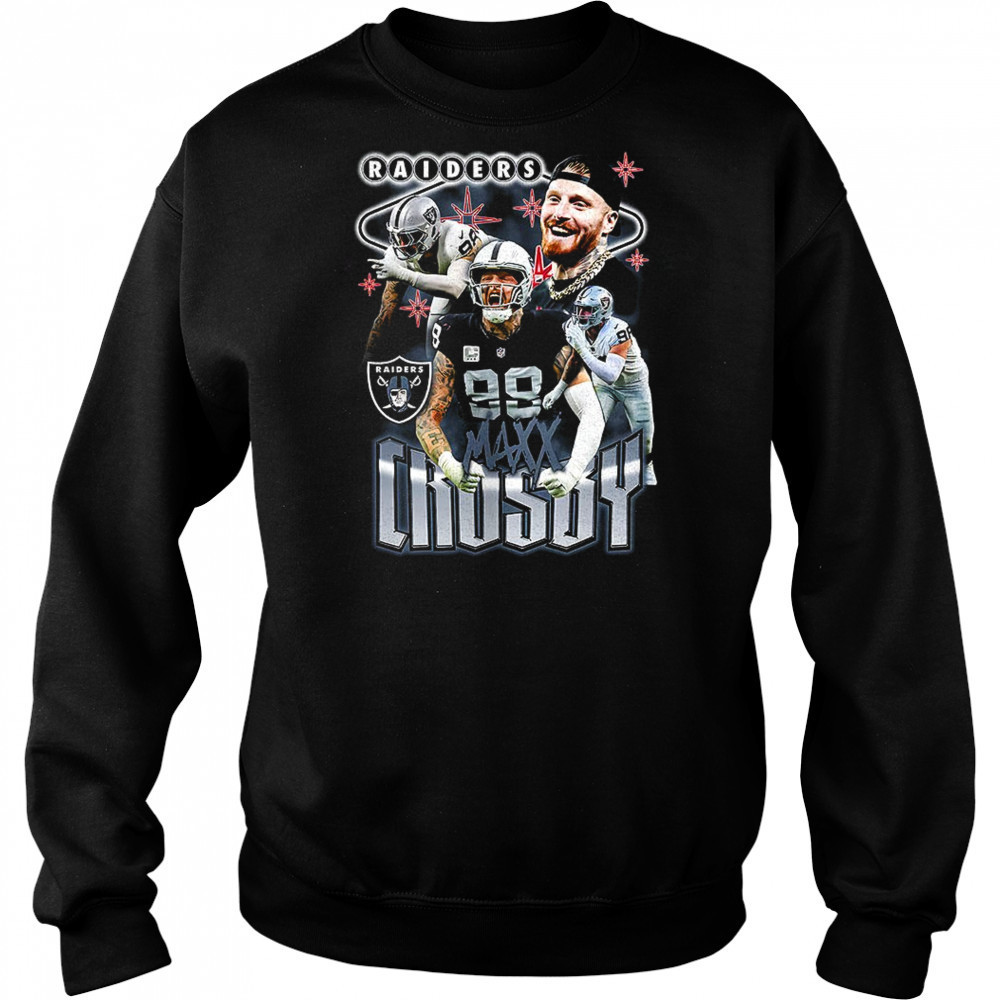 Maxx Crosby Las Vegas Raiders Notorious Player Graphic shirt Hoodie