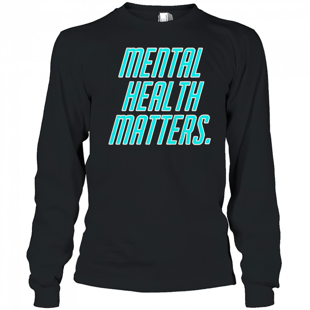 Mental health matters shirt Long Sleeved