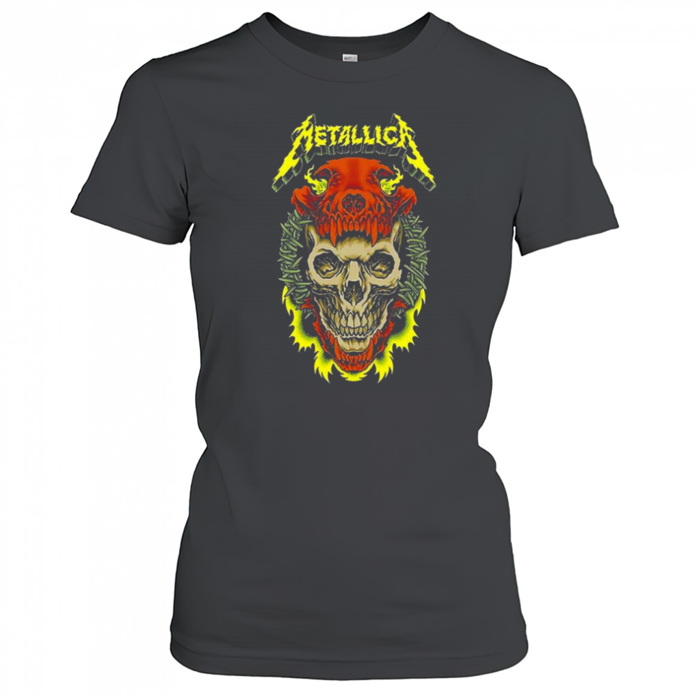 Metallica M72 Virginia Tech Pop Up At Lane Stadium In Blacksburg Virginia United States On May 7 2025 Shirt Women's T-shirt