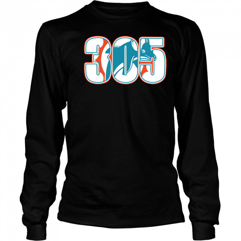 Miami Dolphins 305 Long Sleeved