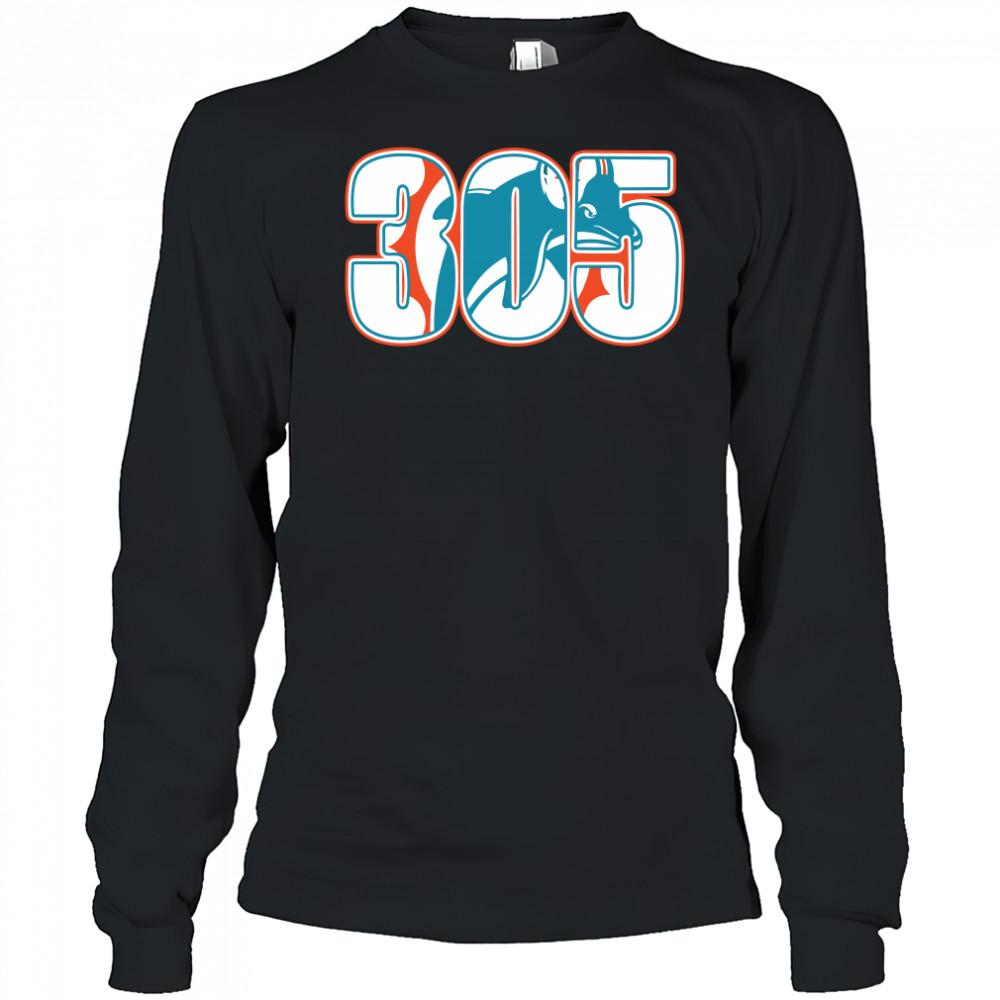 Miami Dolphins 305 Long Sleeved