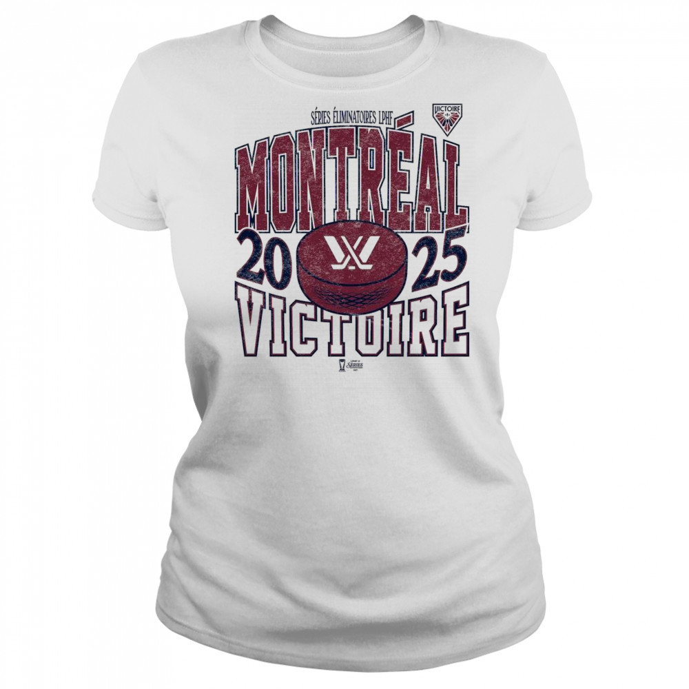 Montreal Victoire Adult Stadium Essentials Playoffs City Revolution 25 Urban Shirt Women's T-shirt