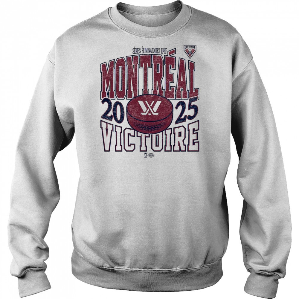 Montreal Victoire Adult Stadium Essentials Playoffs City Revolution 25 Urban Shirt Hoodie