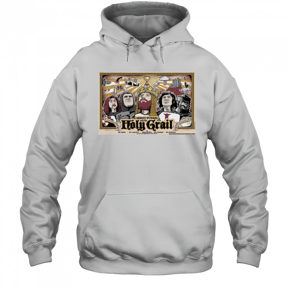 Monty Python & the Holy Grail Poster Sir Robin 2025 Sir Lancelot Shirt Hoodie