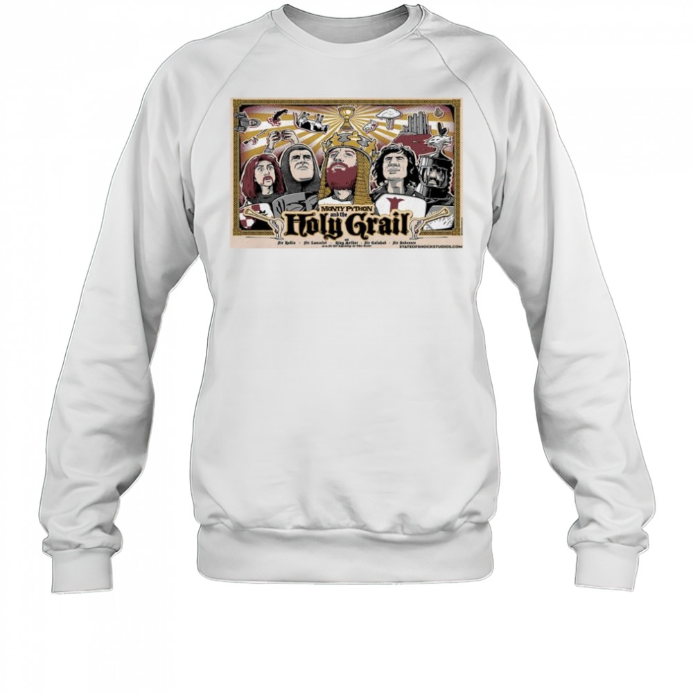 Monty Python & the Holy Grail Poster Sir Robin 2025 Sir Lancelot Shirt Sweatshirt