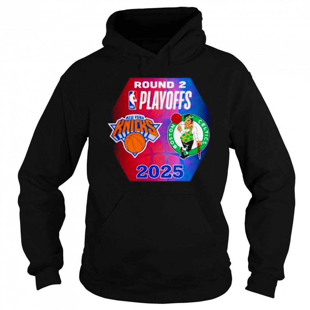 NBA Playoffs round 2 New York Knicks vs Boston Celtics 2025 shirt Sweatshirt