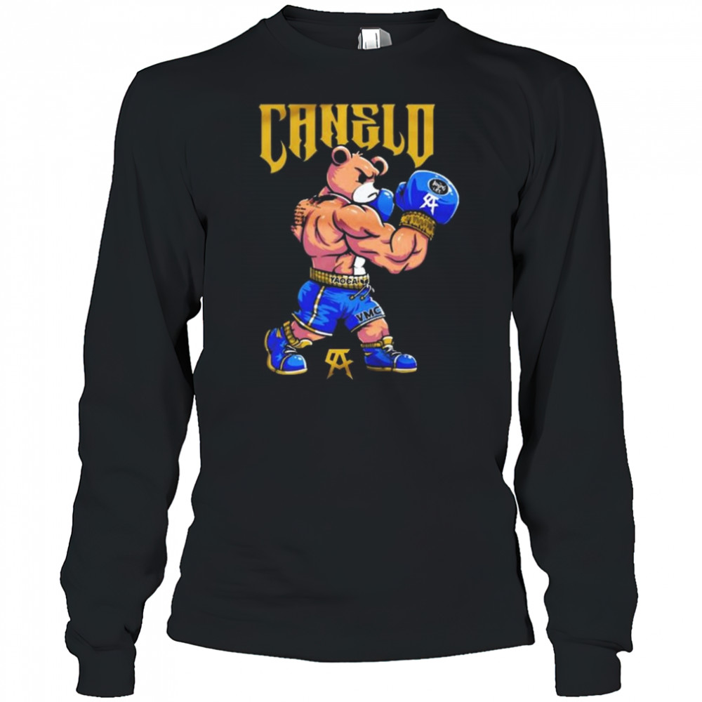 New Canelo Alvarez Punk II Boxer Painting t-shirt Long Sleeved