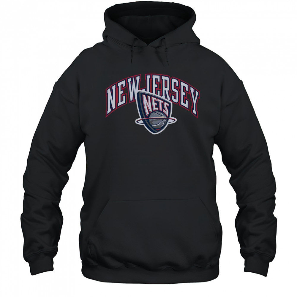 New Jersey Nets Logo T-Shirt Hoodie