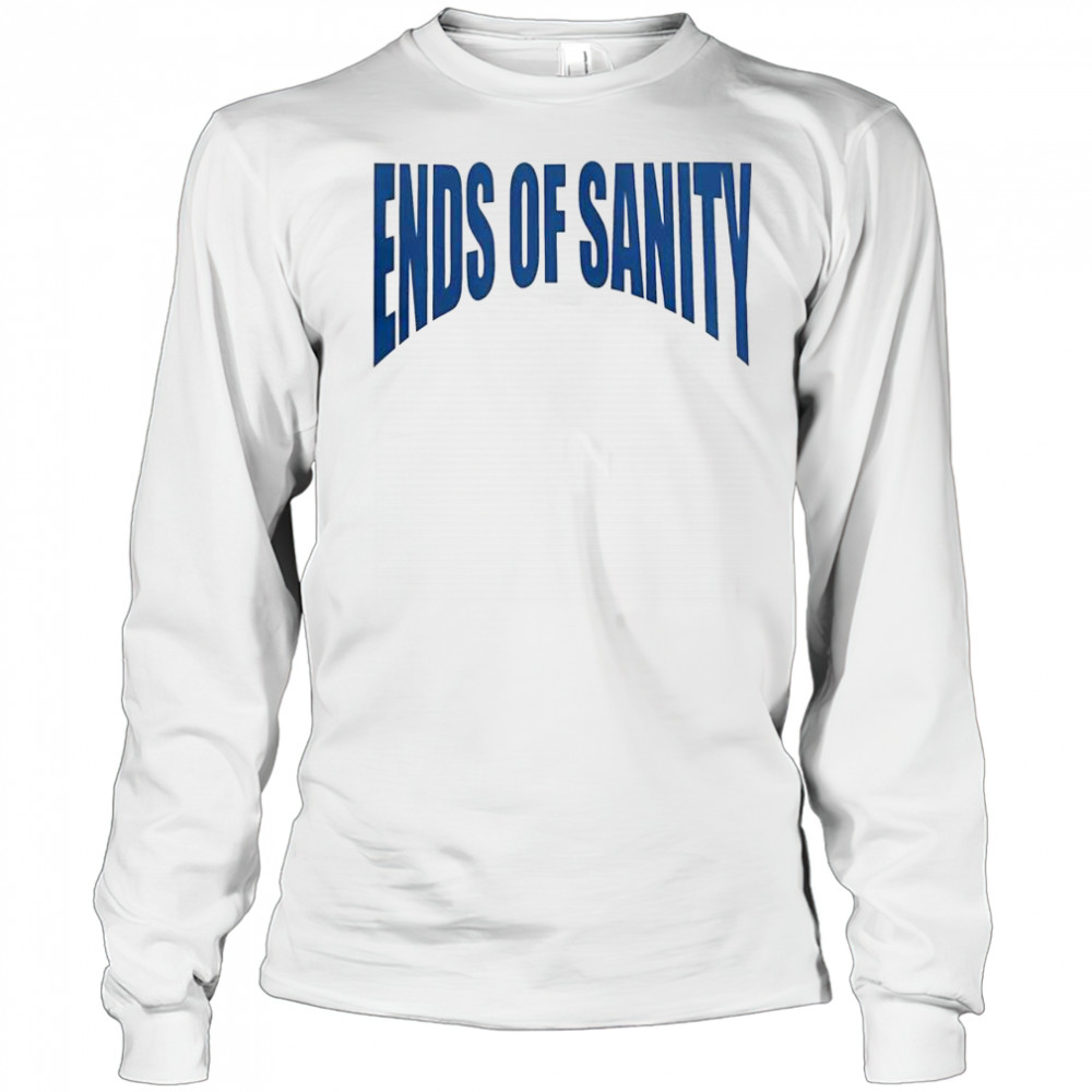 Nice Ends Of Sanity Logo T-Shirt Long Sleeved