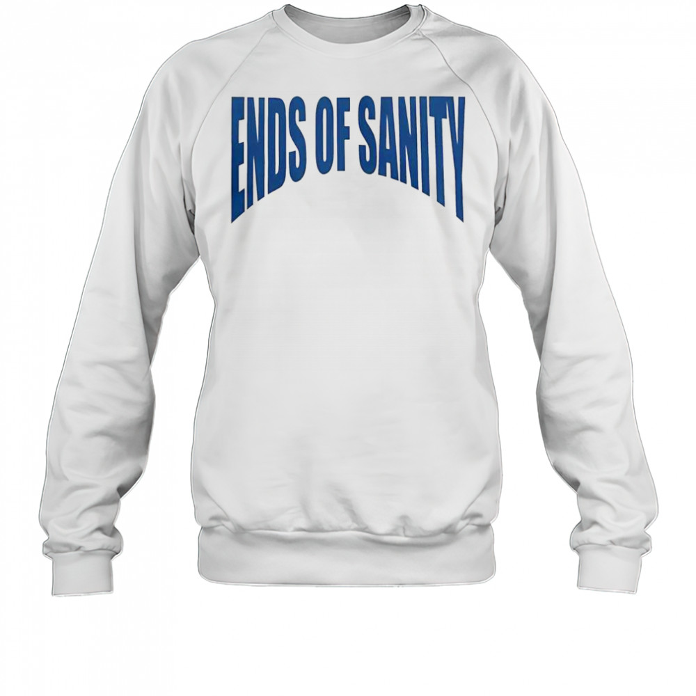 Nice Ends Of Sanity Logo T-Shirt Sweatshirt